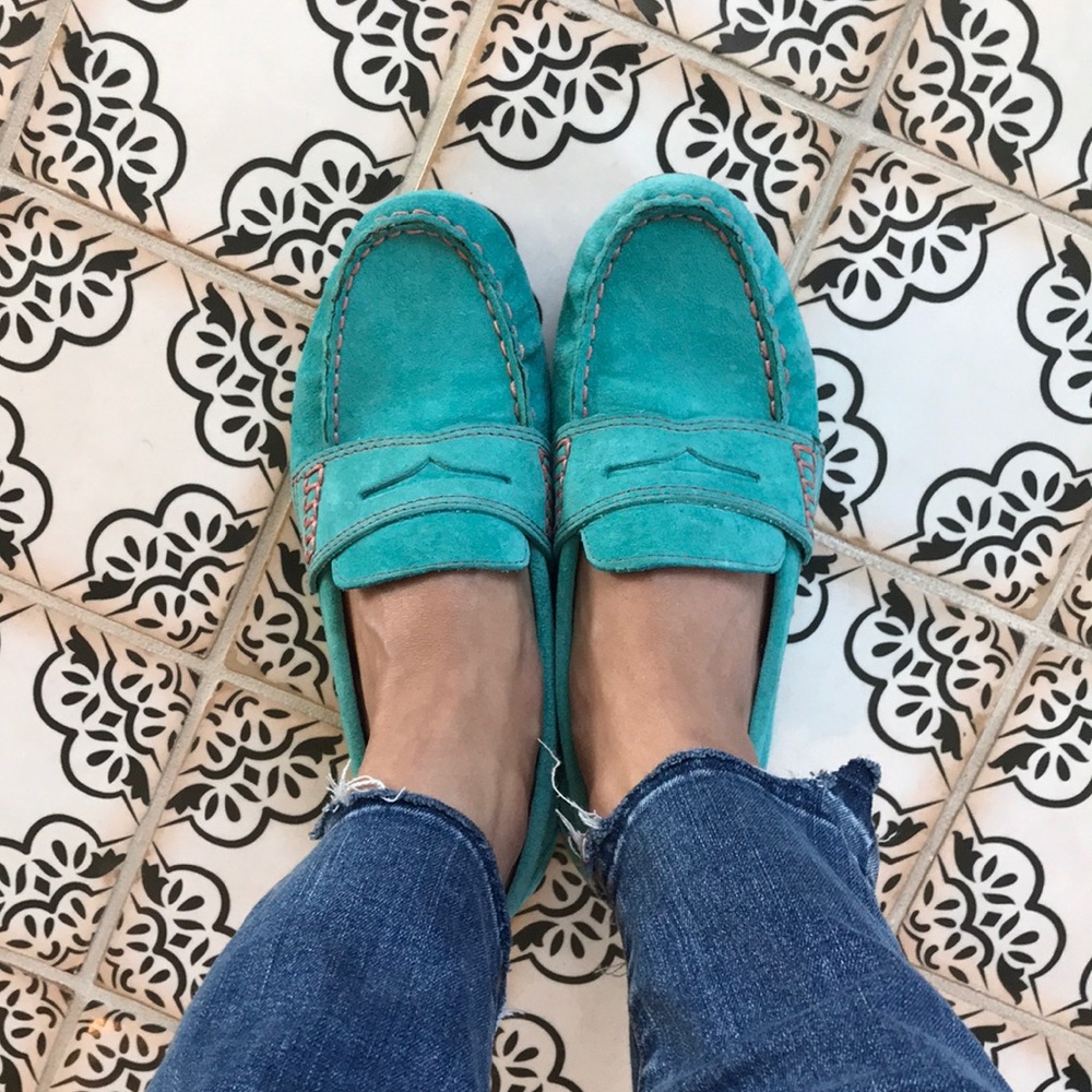 Cynthia Rowley leather/suede Loafers
